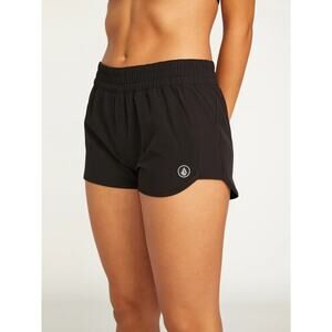 VOLCOM Boardshorts Swimwear Simply Solid 2" Swim Shorts Bottom Black XL NWT